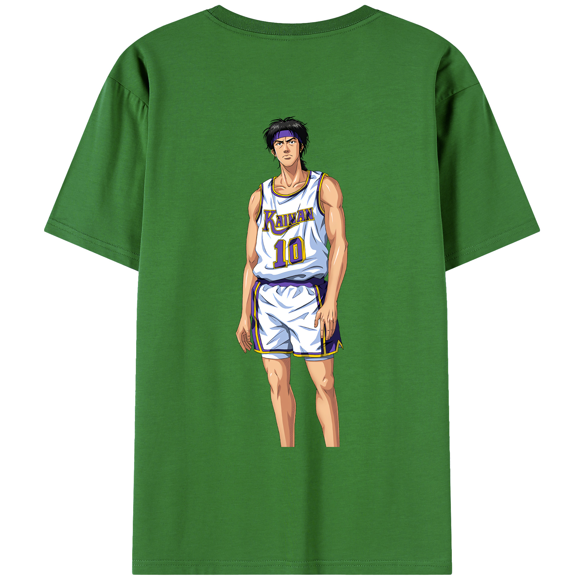 SLAM DUNK／スラムダンク レディース半袖Tシャツ(バックプリント)